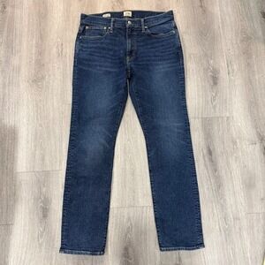 J.Crew 770 Jeans Mens 30x30 Blue Medium Wash Straight Slim Denim